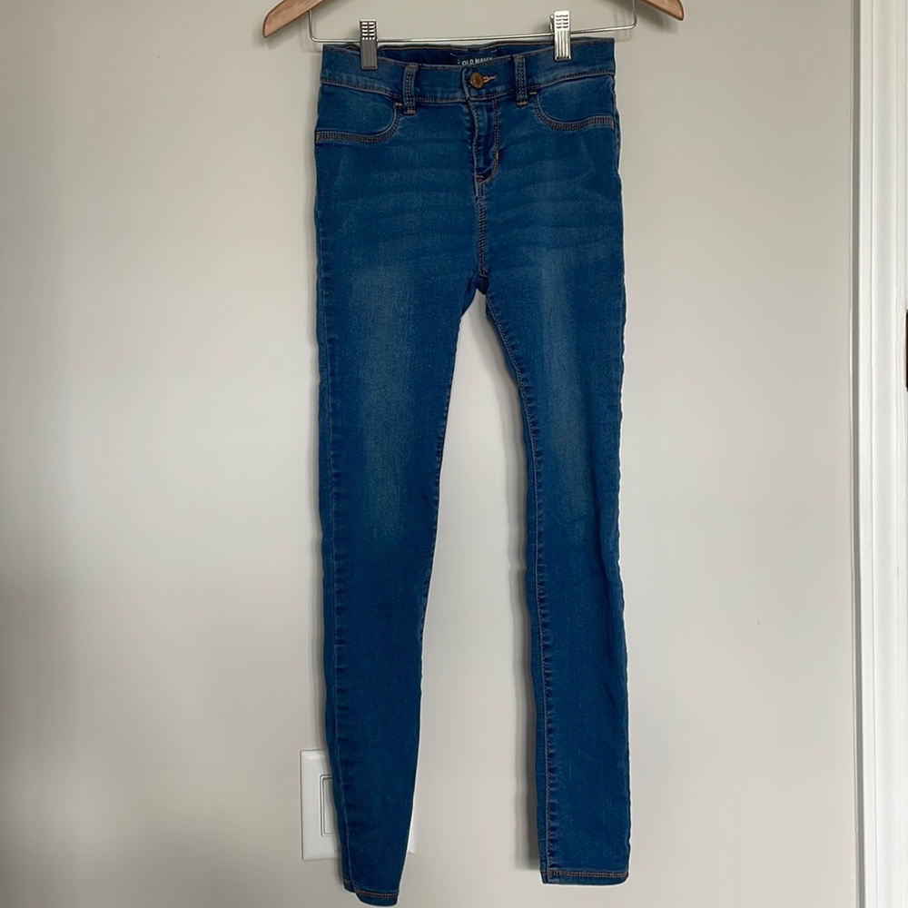 Old Navy Denim Jeggings Sz 14 Standard